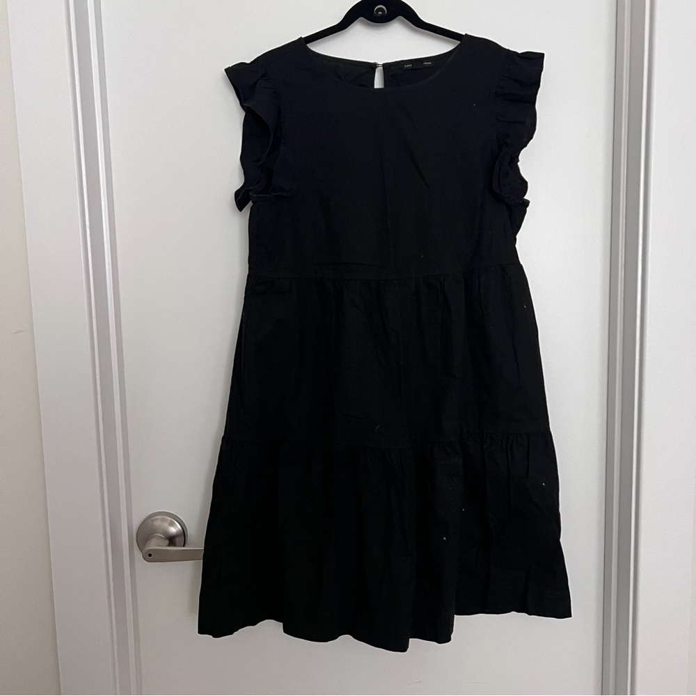 Saks Linen Blend Dress Size XL